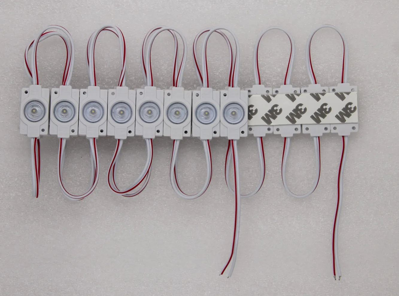 60pcs 160 Deg Back Light 0.72W UL Listed Injection LED Module PVC ABS DC12V White 2835  Waterproof  Light for Letter Sign 5630