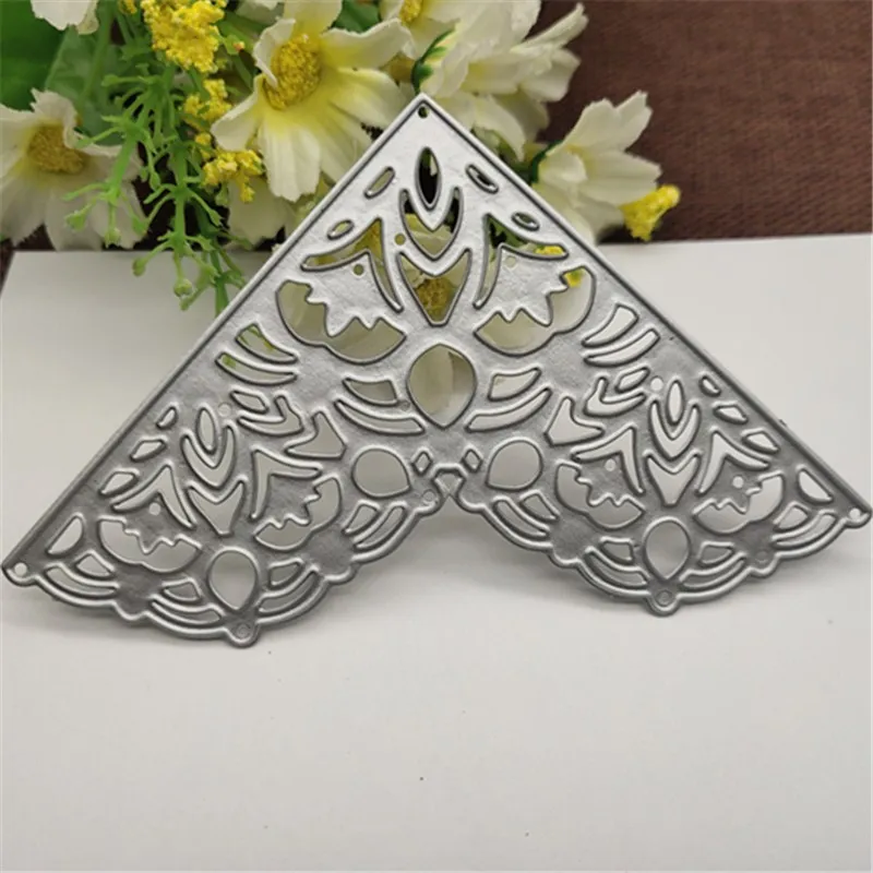 Lace Metal Cutting die keychain shaker Heart Paper Key Chain Scrapbook Paper Craft Card Punch Art Knife Cutter