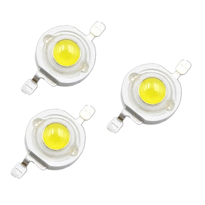 100pcs/LOT 3W Warm Natural Cool White 3500K 4500K 6500K 15000K LED Chip diodes lamp crystal bulb light lamp part
