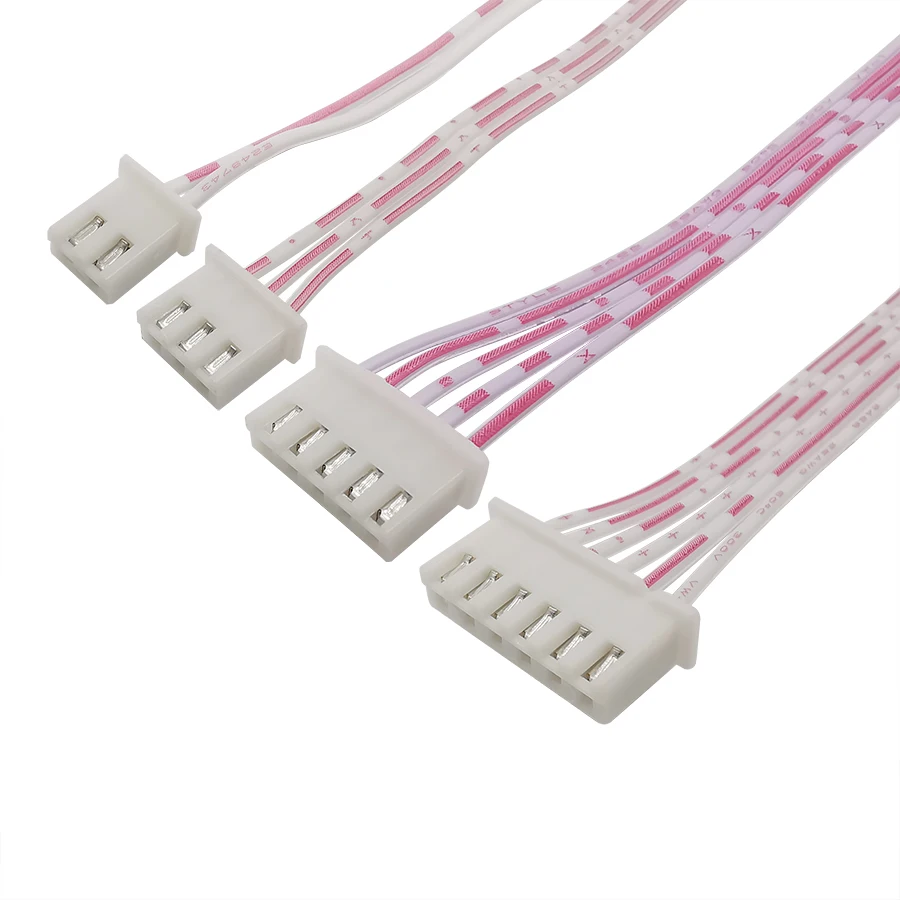 5Pcs XH2.54 Female Wire Connector Terminal Cable 10CM 20CM 30CM JST XH 2.54mm 2P/3/4/5/6/7/8/9/10P12 Pin Single / Double Head