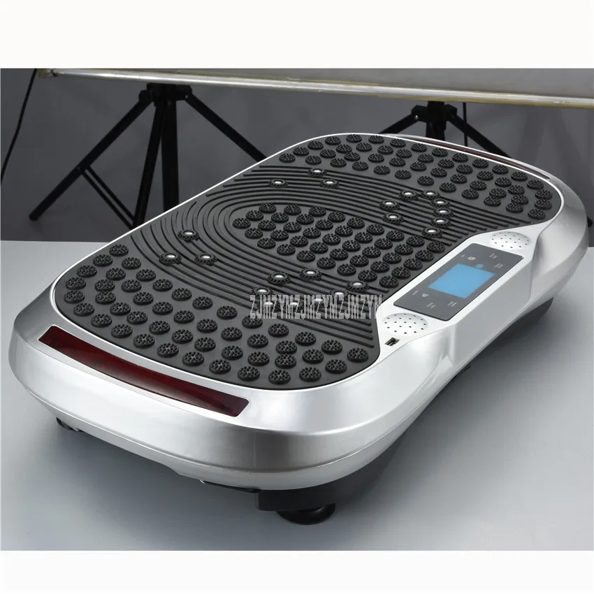 Mute Electric Fat Burning Machine Magnet Function Remote Control Indoor Vibration Fitness Massager Bluetooth-compatible Music