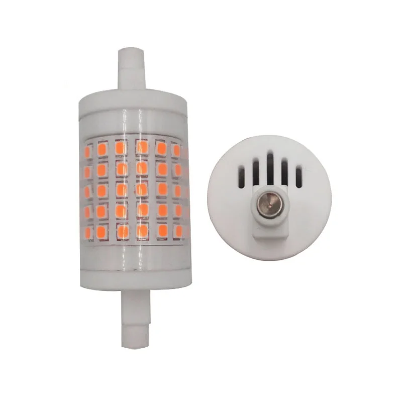 Dimmable 15w Led R7S light 78mm 130lm/w  J78 RX7S double end halogen lamp AC100-265V