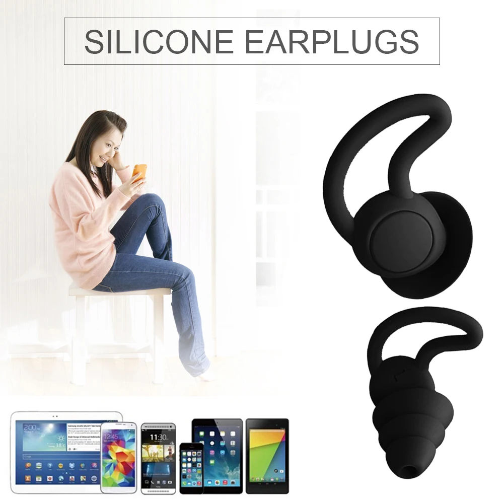 Auricolari subacquei impermeabili studente sonno tappi per le orecchie in Silicone riduzione del rumore attrezzatura da nuoto accessori per piscina