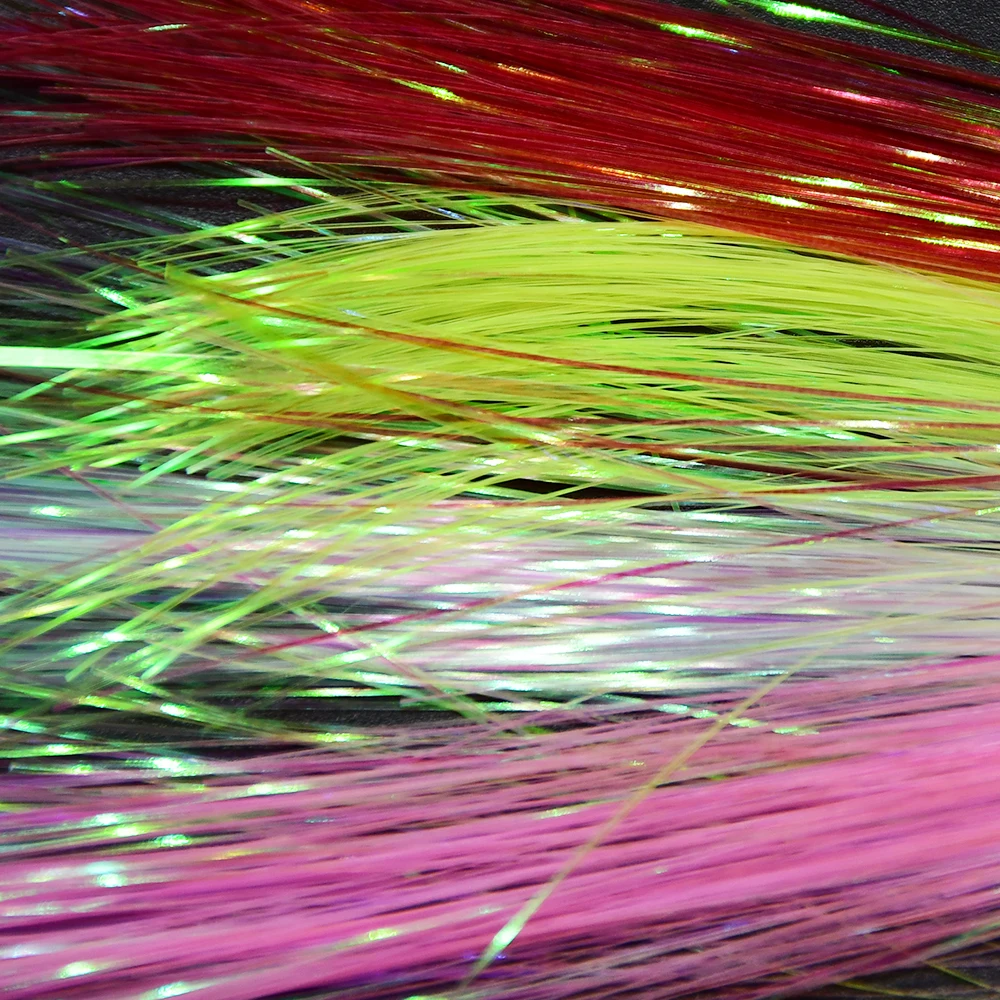 Material para atar moscas MNFT – Flashabou espiral y Crystal flash - imagen 3