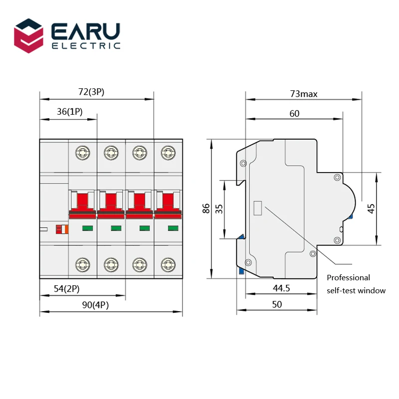 Imagem -03 - sem Fio Inteligente wi fi Interruptor de Controle Remoto Tuya App Vioce Interruptor Amazon Alexa Google Casa 1p 2p 3p 4p 10a125a