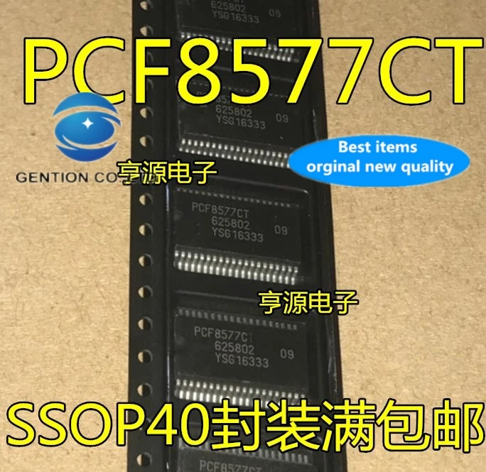 10Pcs PCF8577CT PCF8577 SSOP-40 In Voorraad 100% Nieuwe En Originele