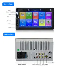 7" Car Multimedia Player 2 Din Touch Screen #4