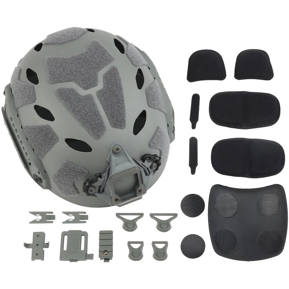 Modular capacete protetor rápido sf super alta corte capacete versão leve cs combate ciclismo equipamento de tiro paintball