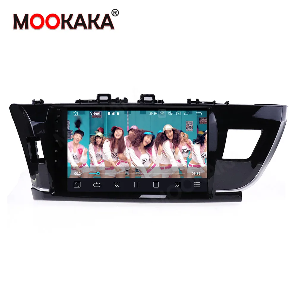 radio dvd player For Toyota Corolla 2014 2015-2017 Android 10.0 Stereo GPS Navigation Multimedia Auto Radio Player HeadUnit dsp