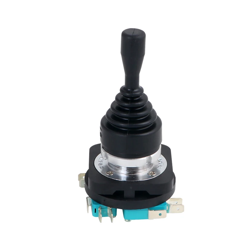 30mm Joystick Switch Momentary Monolever 4NO 4NC 4 position Reset Spring Return Latching Wobble stick Cross Switch HKF4-11-4L