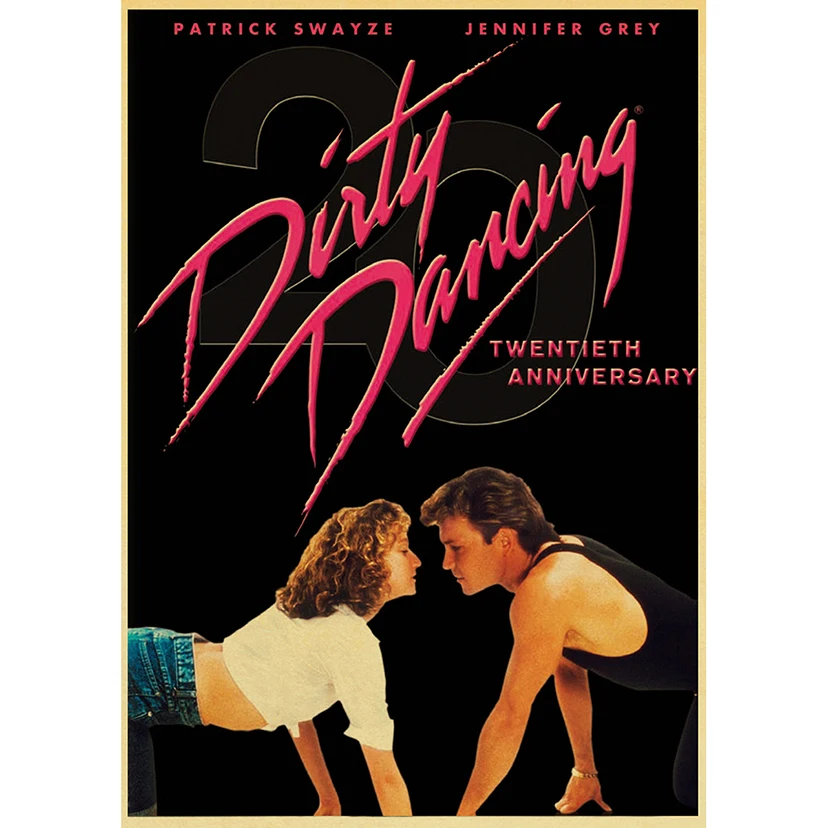 

Full Square/Round Drill 5D DIY Diamond Painting "Classical Movie poster Dirty Dancing" Embroidery Cross Stitch Home Decor WG2457