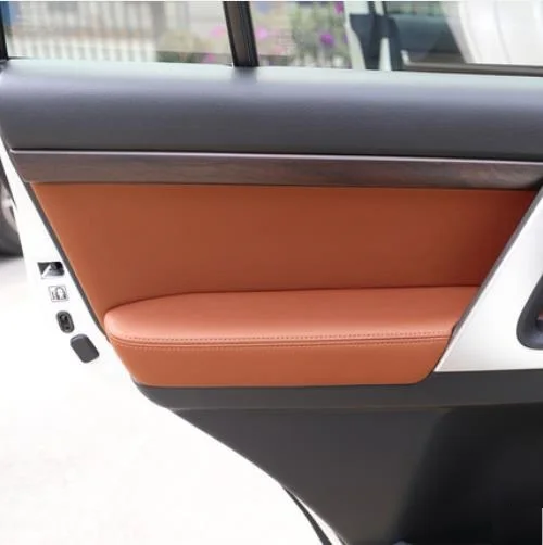 For Toyota Land Cruiser 200 LC200 (2008-2019) Microfiber Door Panel Armrest Leather Protective Covercar accessories interior