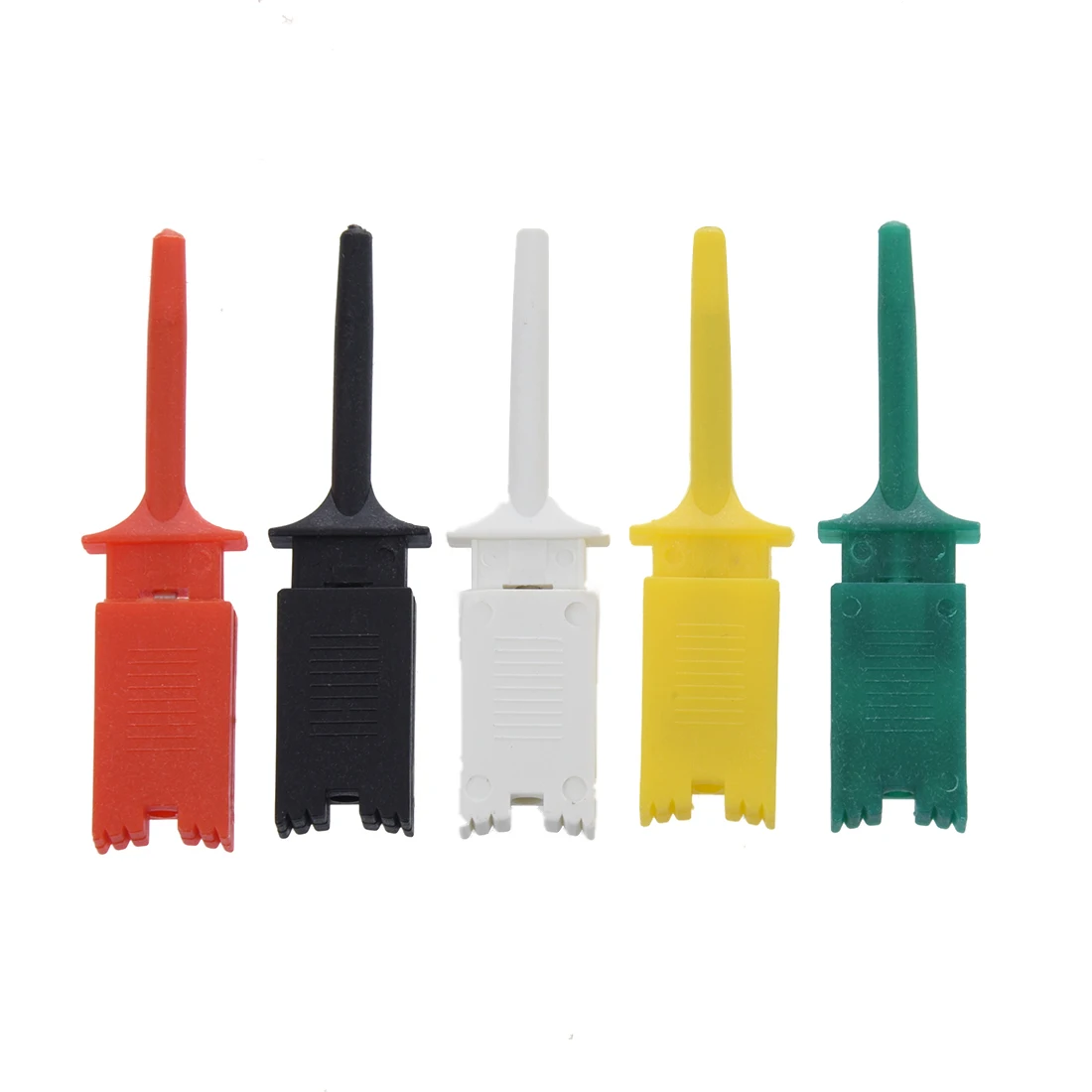 10pcs/set Test Hook SMD IC 6 Colors Clip Grabbers Test Probe