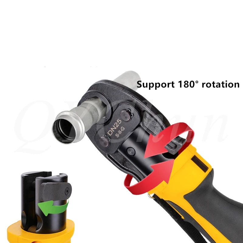 Rechargeable Portable Hydraulic Tong Electric Pipe Wrench HHYD-1532 Thin Wall Stainless Steel Clamping Tool