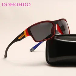 DOHOHDO New Classic Retro Polarized Sunglasses Men Square Driving Goggle Women Male Sun Glasses Cheap Luxury UV400 Oculos Hombre