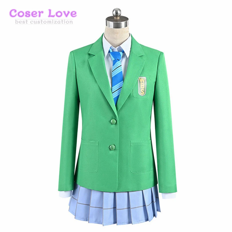 

Farewell, My Dear Cramer Suou Sumire Soshizaki Midori Onda Nozomi Cosplay costume Carnival Halloween Christmas Party Clothing