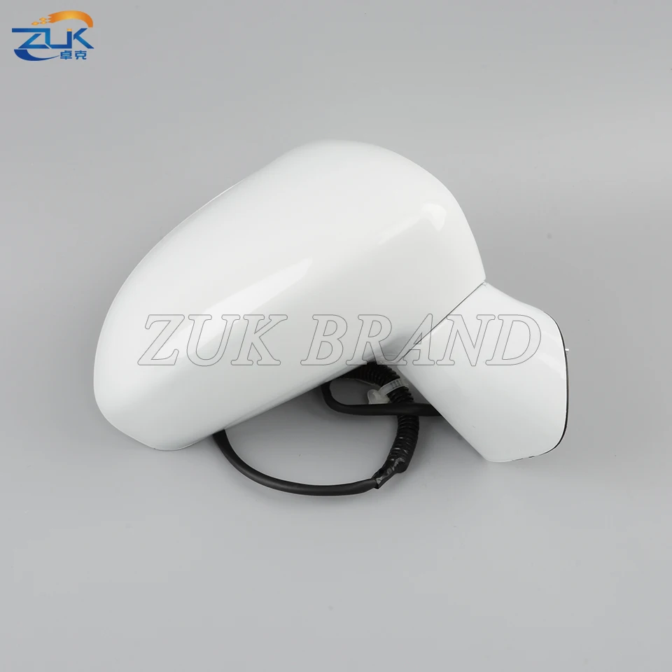 ZUK Left Right Exterior Rearview Mirror Assy For HONDA FIT JAZZ 2005-2008 FIT SALOON 2003-2006 CITY 2007-2008 3-PINS No LED Lamp