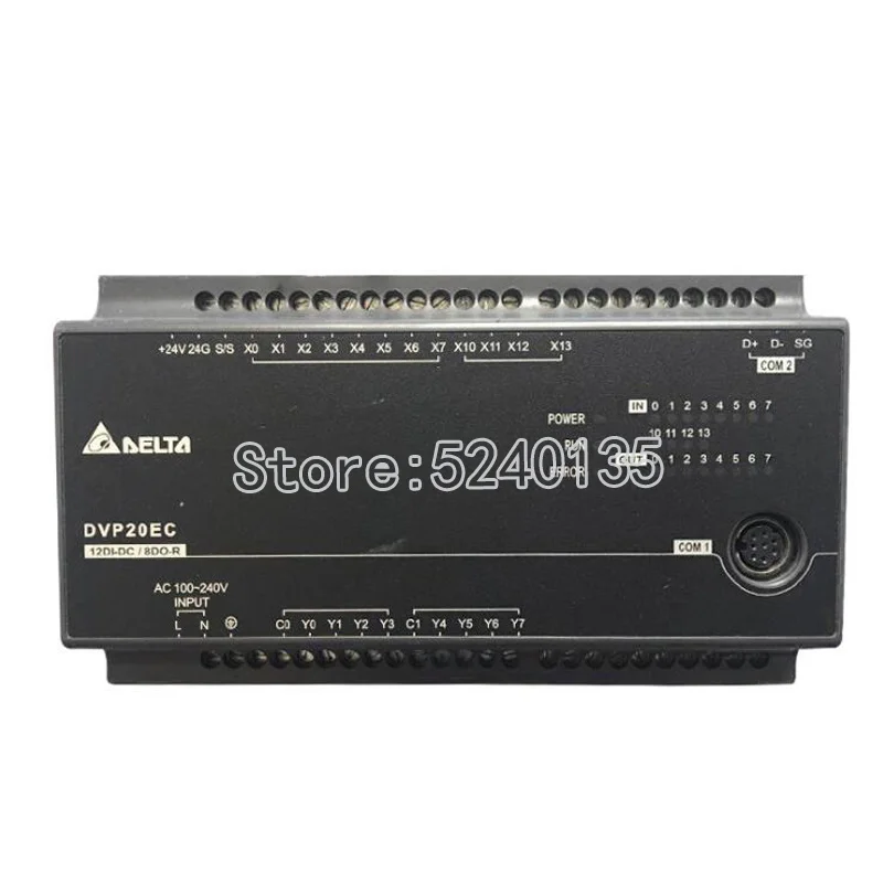 

PLC controller PLC EC3 series DVP20EC00R3 DVP20EC00T3 100-240VAC 20-point host 12DI 8DO Relay output