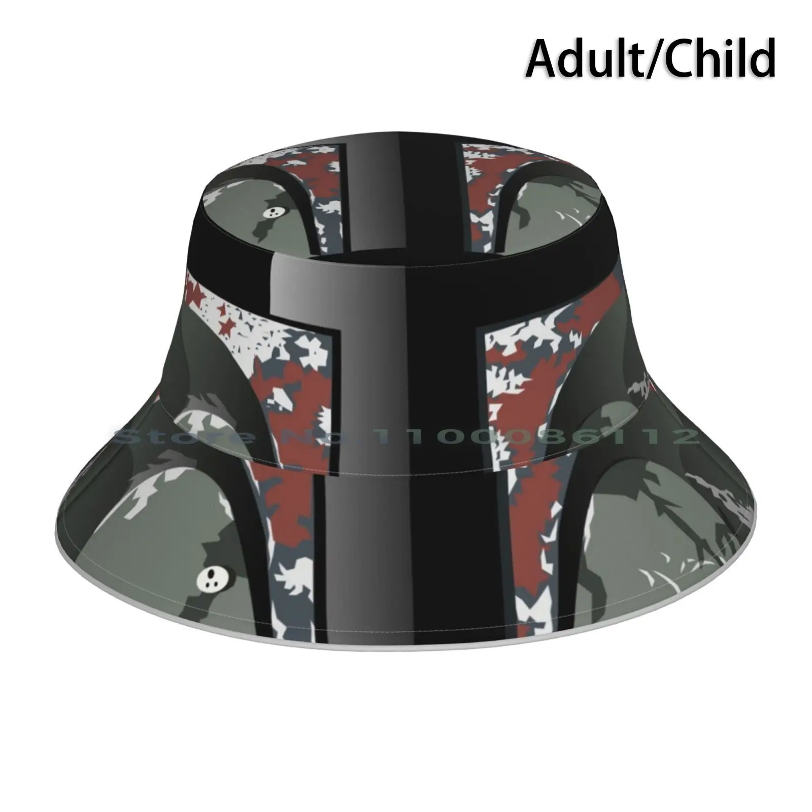 Sci-Fi Helmet Bucket Hat Sun Cap Pilot Starfighter Imperial Helmet Mask War Toy Force Character Popular Costume Space Cosplay