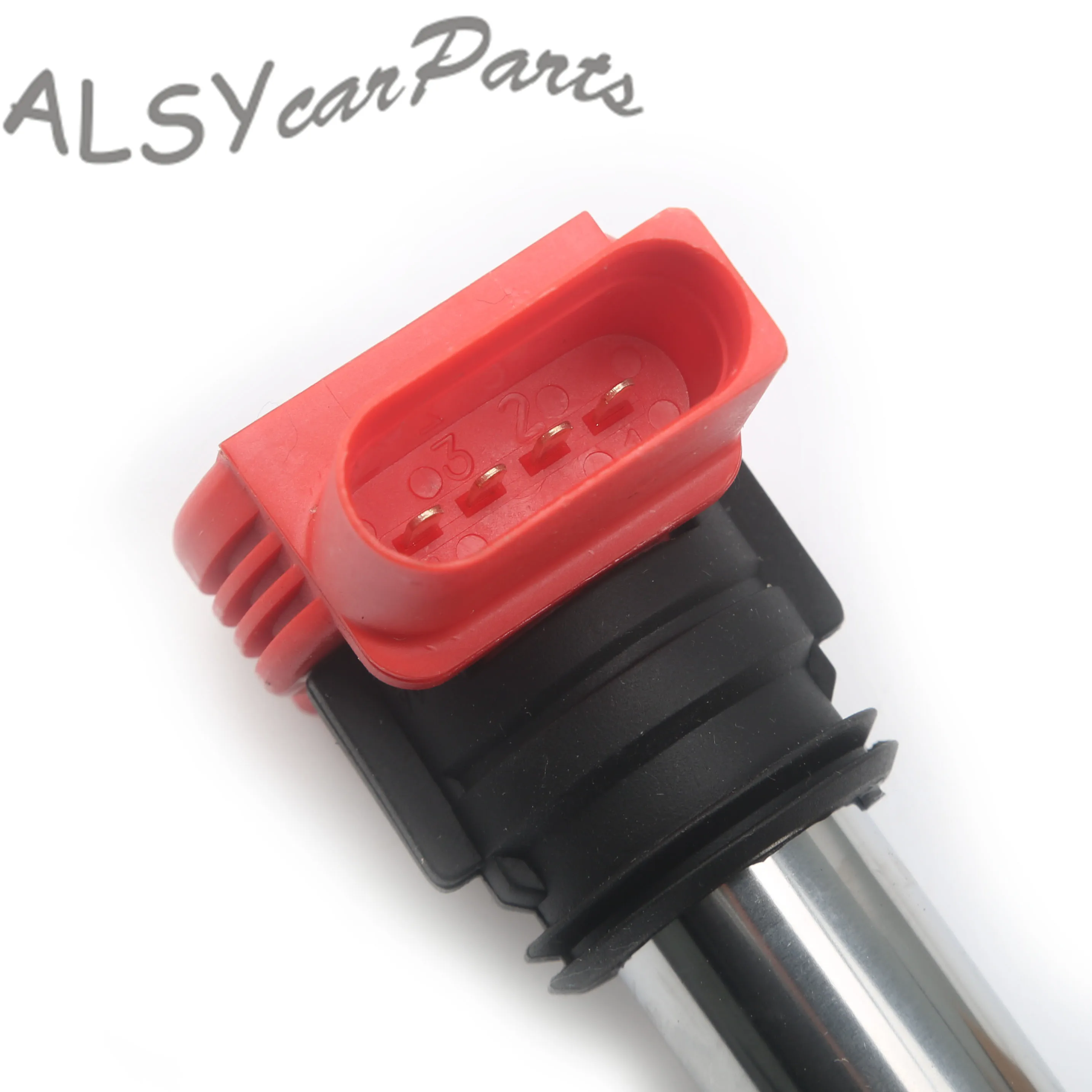 Red Ignition Coil 06E 905 115 E For VW Touareg 2006-2016 Audi A4 A5 A6 Allroad A7 A8 Q5 Q7 R8 RS6 3.0 3.2 V6 C1631 UF529 UF-529