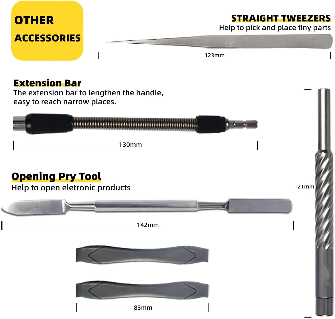 128 IN 1 Precision Screwdrivers Set,with 120 bits Included Slotted, Phillips, Hex, Torx Repair for Furniture, Laptop, PC, Camera