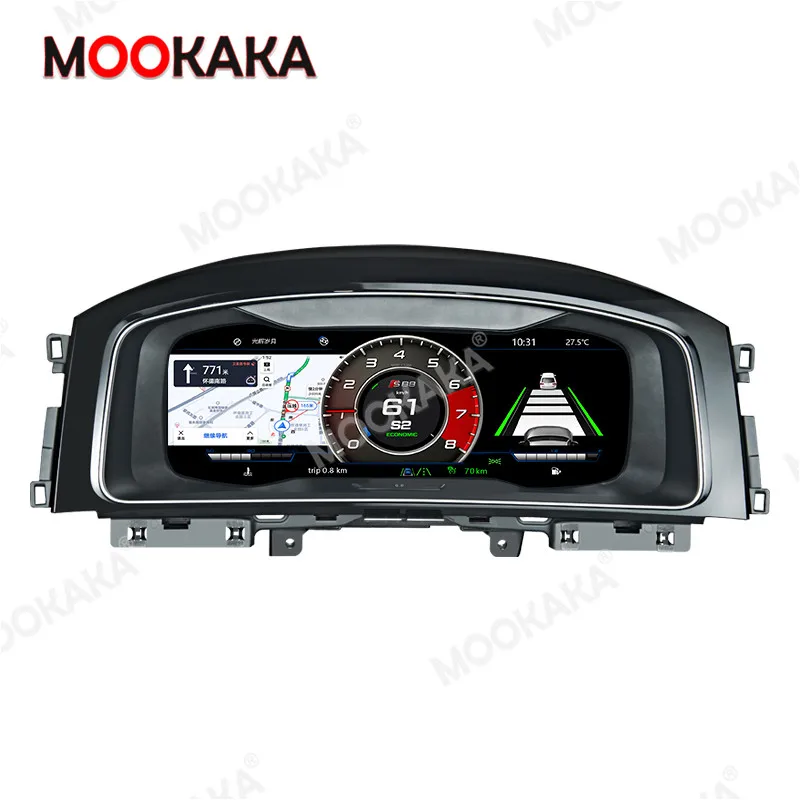 Digital Dashboard Panel Virtual Instrument Cluster CockPit LCD Speedometer For VW CC Golf 7 GTI MK7 Passat B8 Variant Teramont