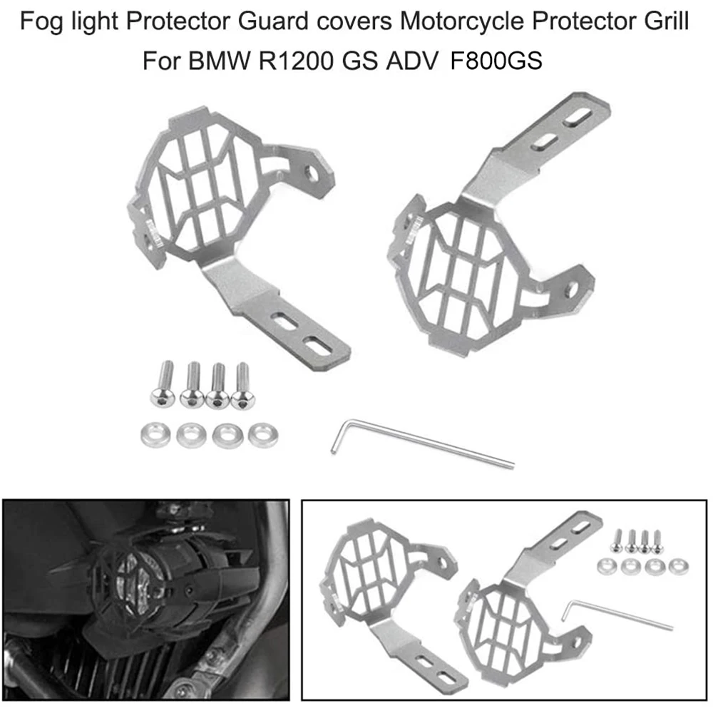 For BMW R1200GS R1200 GS R 1200 GS Adventure ADV GSA 1200 Motorcycle Accessories Fog Lamp Light Guard Cover Grille Protector