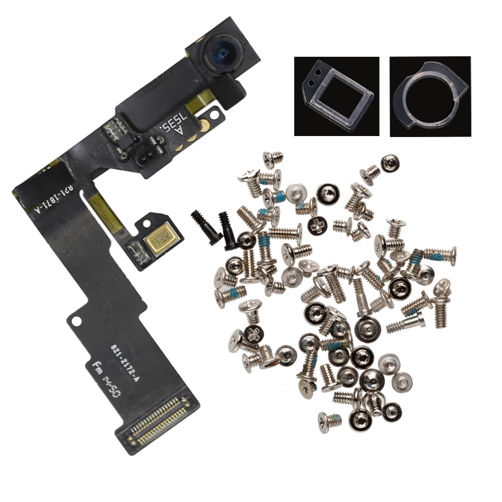 High Quality Front Camera Ring Holder For iPhone 6S 6 Plus Front Facing Camera Lens Right Proximity Sensor Flex Cable