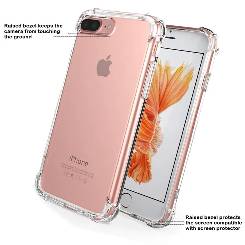 se 2020 Clear Phone Case For iPhone X XS 11 Pro MAX se Case For iphone 6 6s 7 8 Plus x 5s se 7plus 8plus 11 Silicone Case Rubber