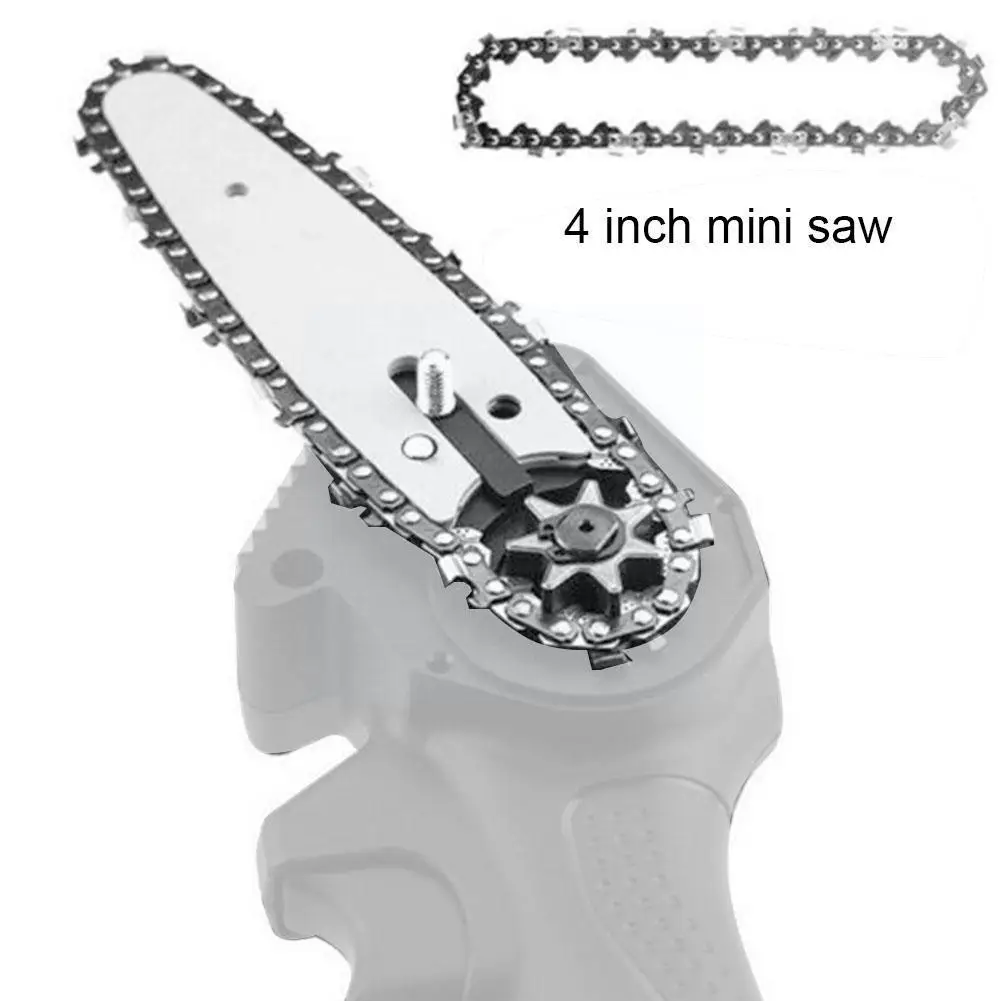 Guida a catena da 4 pollici sega a catena elettrica sega a catena 13 guida di registrazione degli utensili accessori guida a piastra sega lavorazione del legno Cm catena R9I5