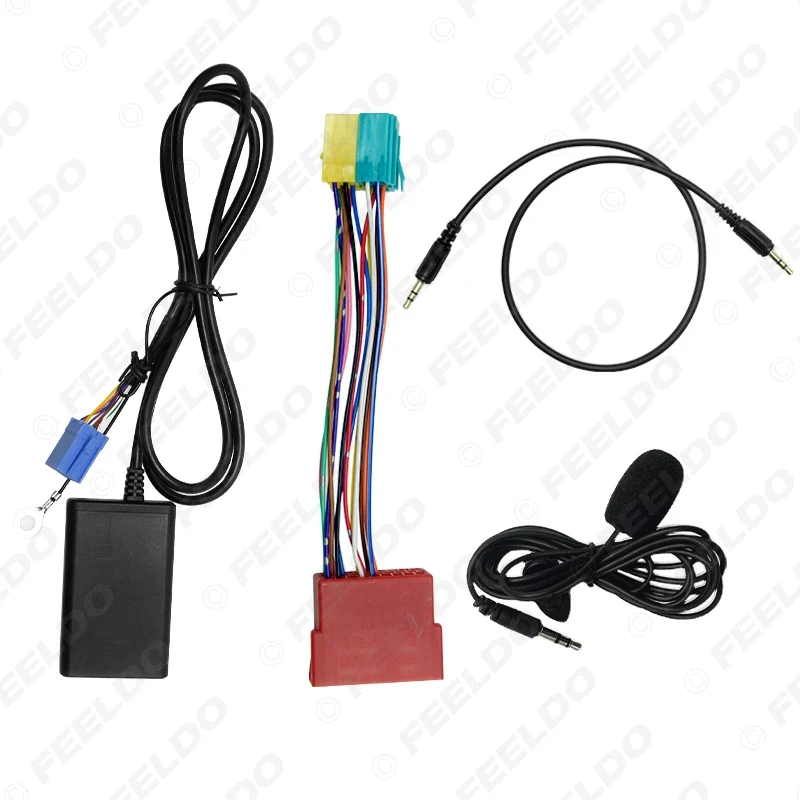 

Автомобильный цифровой проигрыватель компакт-дисков FEELDO, медиаплеер USB/AUX/MIC/Bluetooth для Volkswagen/Audi/Skoda/Seat (1990–2000 гг.)