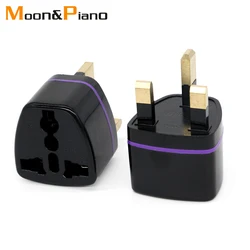 EU US AU TO UK AC Power Socket Plug travel Electrical Charger Adapter Converter Travel in Singapore Malaysia Dubai Maldives