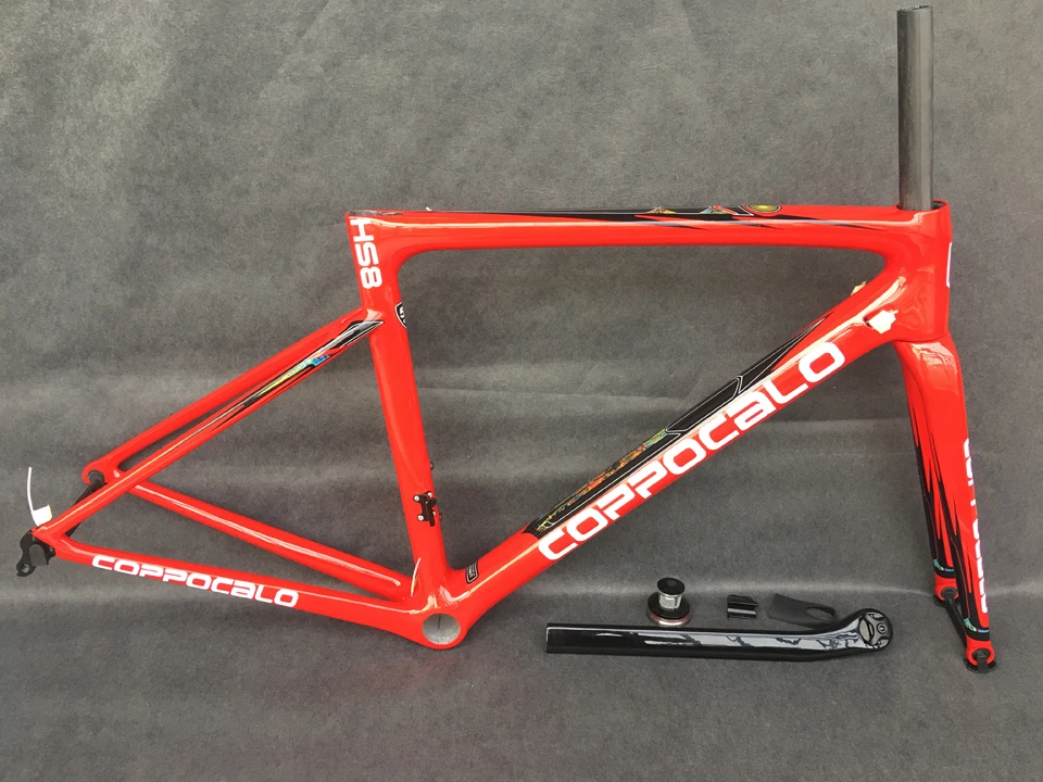 New arrival glod frame black logo t1100 sl6 racing carbon road frame ud glossy frame +fork+clamp +seat post free shipping