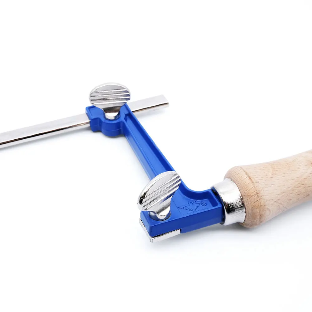 Adjustable DIY Mini Saw Bow Portable Woodworking Saw Bow Jewelry Wire Carved U-shaped Hand Hacksaw Tool