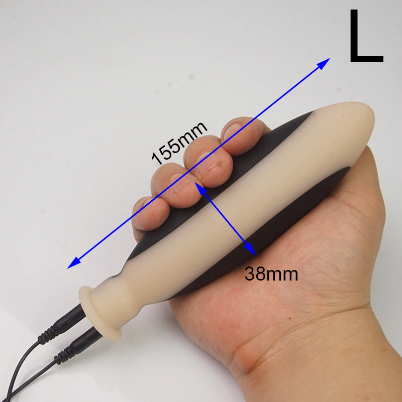 Vibrador ANAL de choque de Electro estimulación, masajeador de próstata, bala eléctrica Anal y Vaginal, juguetes sexuales BDSM
