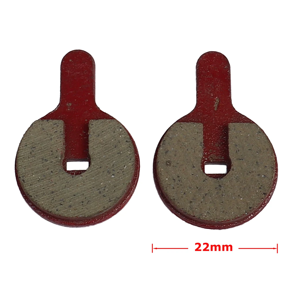 1 Pair Bike Metal Disc Brake Pads For MTB Mountain M446 355 395 BB5 Red