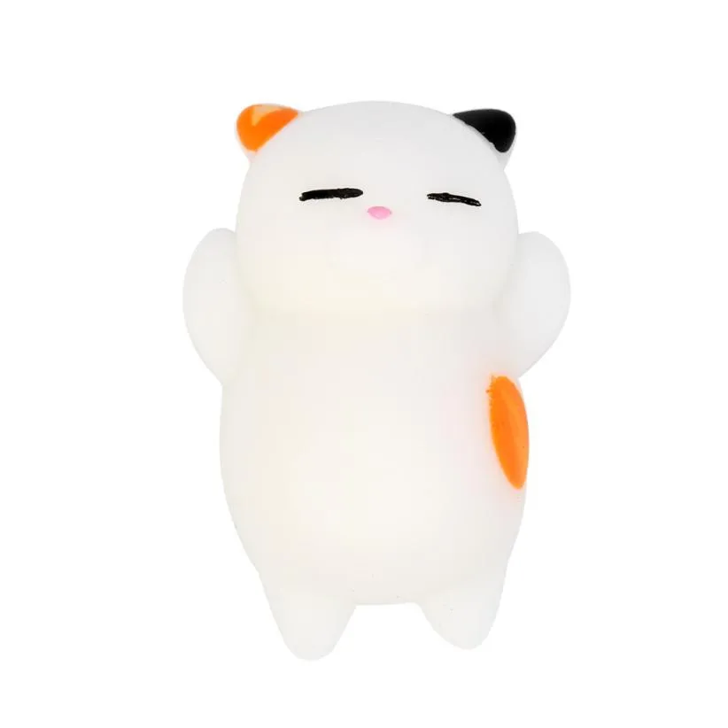 Balle anti-stress Mochi en forme d'animal doux et collant, jouet amusant, cadeau, meilleure vente