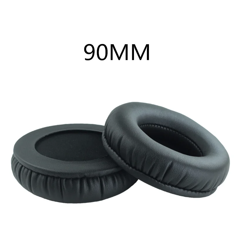 Almohadillas de cuero de proteína para auriculares AKG K518DJ K518LE K81 NC6, espuma viscoelástica suave de 70MM y 105MM, auriculares Sennheiser y Razer para sony