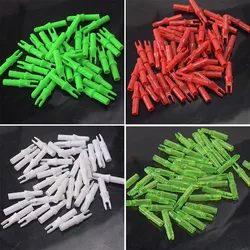 12pcs Hottest ID 6.2 mm Archery Arrow Nocks Internal For Carbon Fiberglass Arrow Shaft ID 6.2mm DIY Archery Accessory