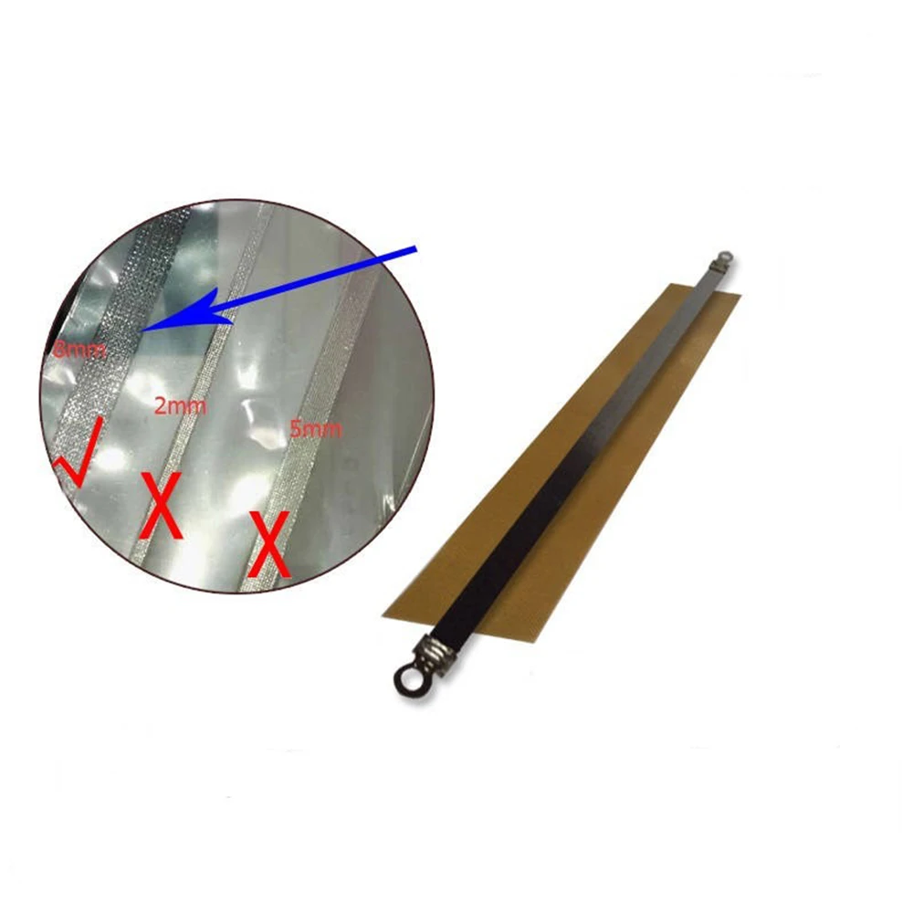 10pcs 200/300/400mm Impulse Sealer Heat Wire Element Strip Sealing Machine Heating wire heater element