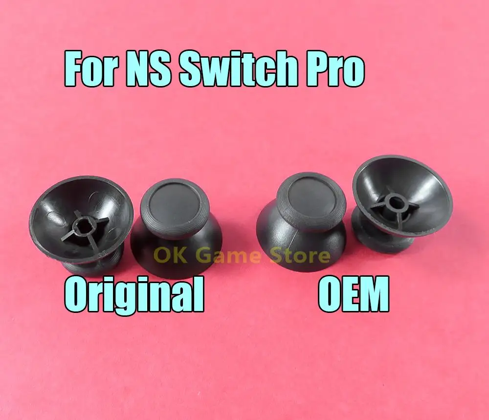 

150pcs/lot Original OEM Replacement 3D Analog Joystick Rocker grip Cap for Nintendo Switch pro joypad cap Controller