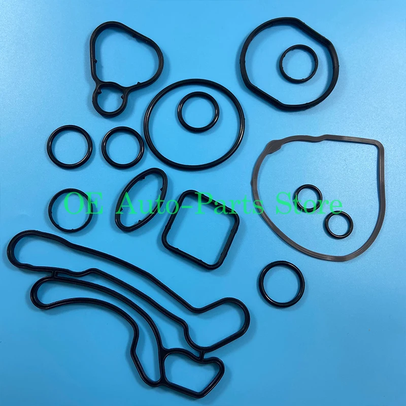 Oil- Radiator New Engine Cooler Gasket For Chevrolet Cruze Orlando Sonic Trax Croma Astra Zafira 2724577  55354071  55354072