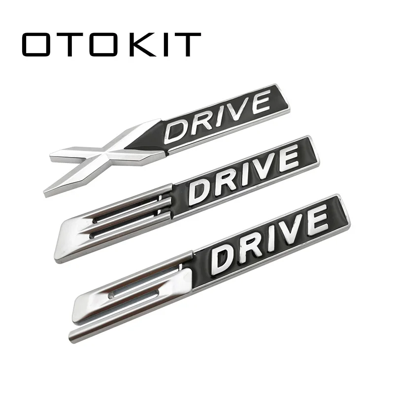 New 3D BLACK Metal Chrome Matt Xdrive X drive Sdrive S drive Emblem Badge Sticker Decal For 3 4 5 6 7 Series X1 X3 X5 E70 X6 E71