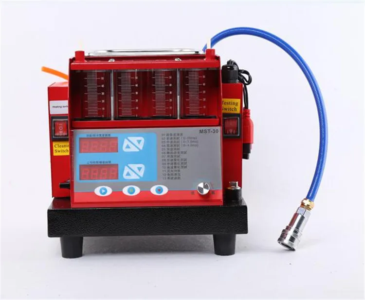 MST-30 4 jars Cylinder fuel Injector tester ultrasonic cleaner car injector wash machine