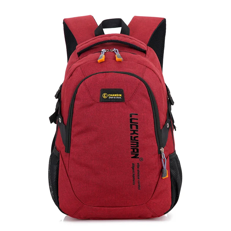 Unisex School Bag Waterproof Nylon Brand New Schoolbag Business Men Women Backpack Polyester Bag Shoulder Bags Computer Packsack