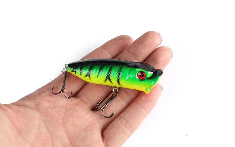 1 Pcs Japan Quality Fishing Lure Lipper Shallow Floating Minnow 65mm 11g Pesca Isca Artificial For Sea Bass Chub Snapper