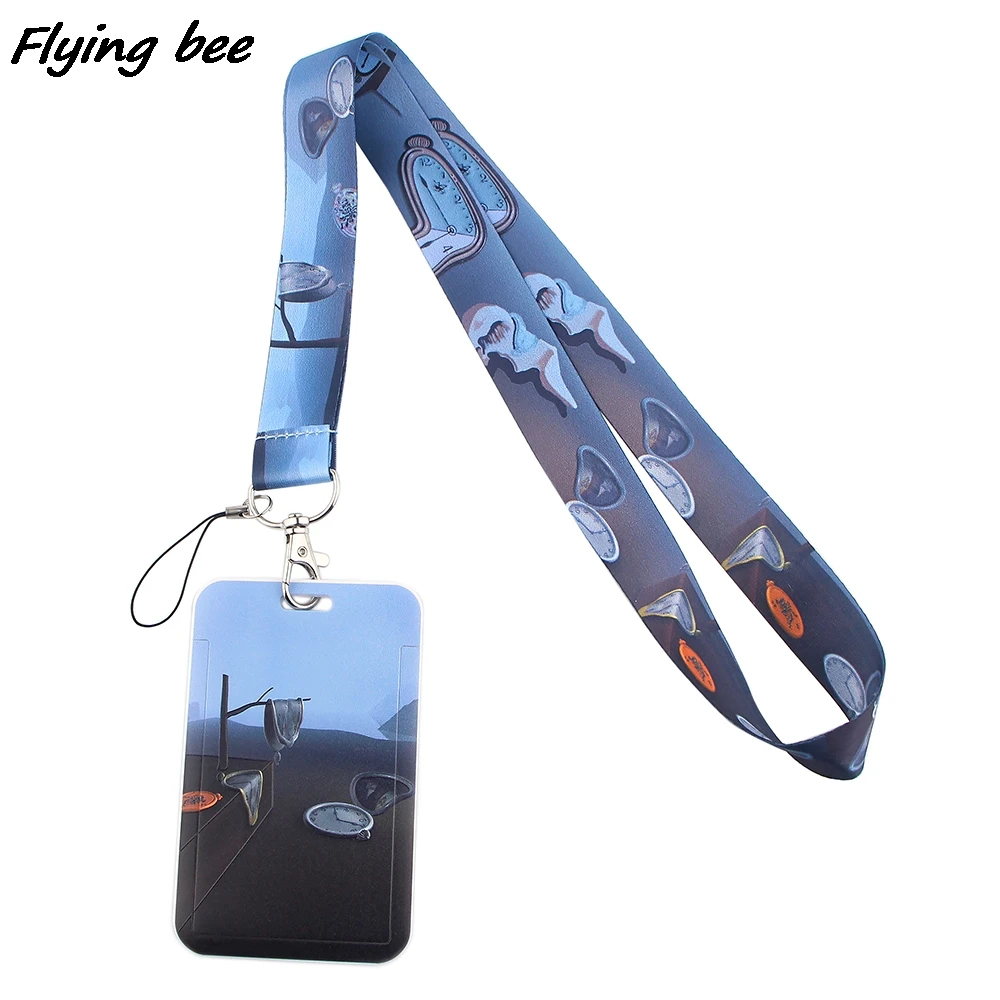 Брелок Flyingbee для ТВ-шоу «Дружба», держатель для карт, удостоверения личности, автомобильный брелок, пропуск для удостоверения личности, бейдж для телефона в тренажерном зале, детский держатель для ключей, ювелирные изделия X1444