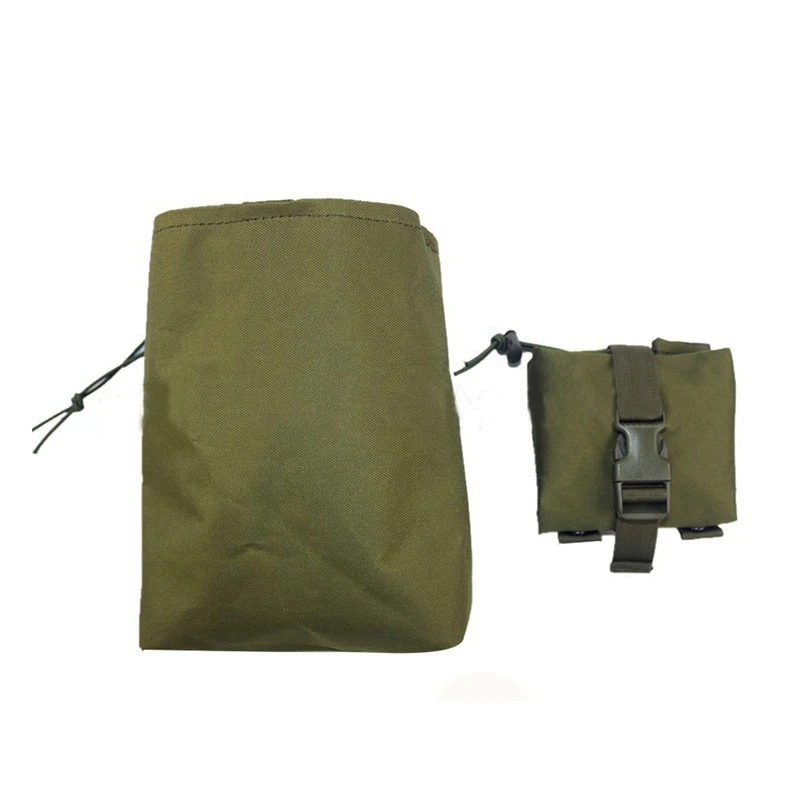 Folding Dump Bag Utility Magazine Recovery Pouch Bag DUMP Drop Pouches Bag Molle Mag Pouch Gun Ammo Foldable Bags