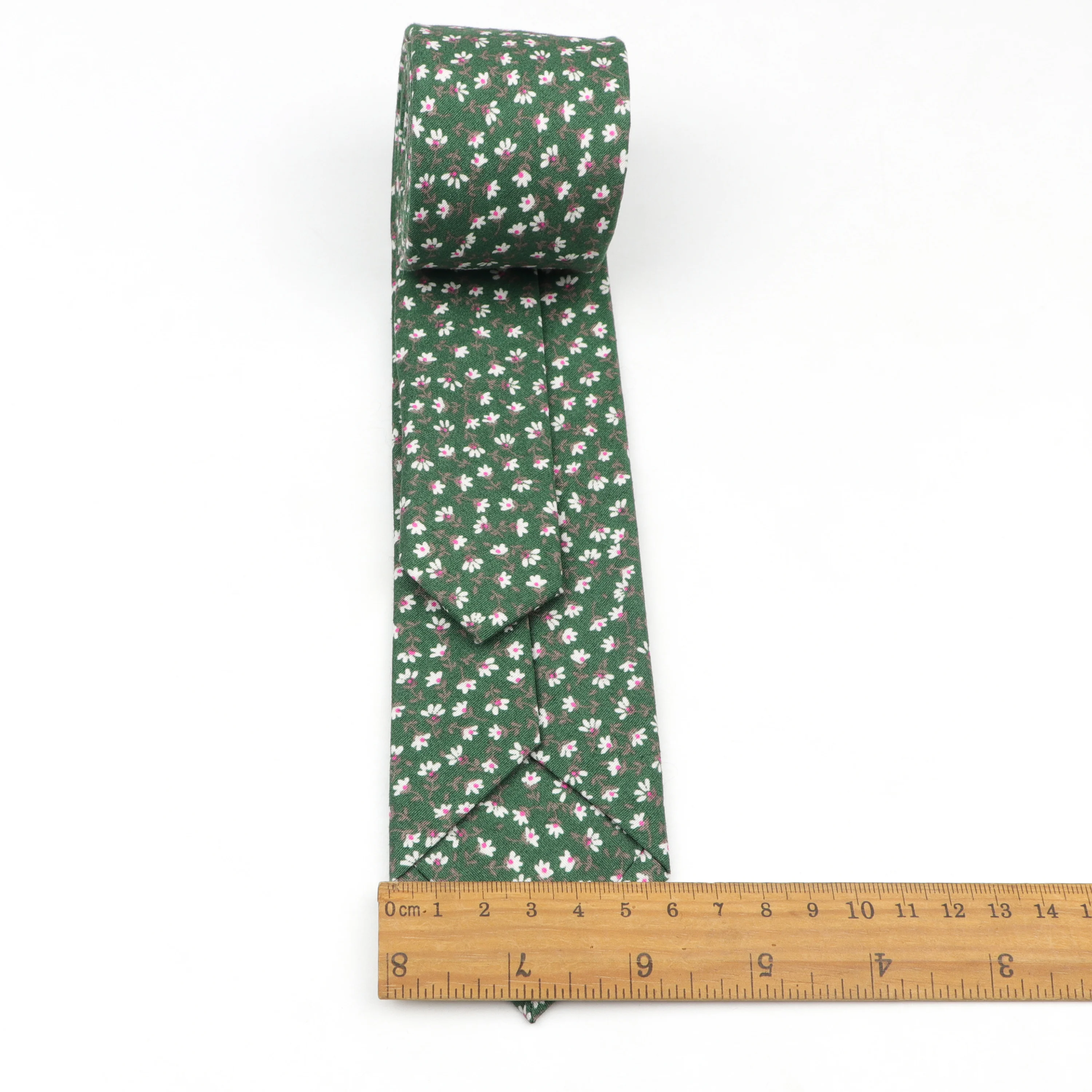 Brand New Men\'s Floral Tie 100% Cotton Casual Narrow Slim Nicktie Brisk Soft Texture Wedding Dinner Party Gravata Accessory Gift