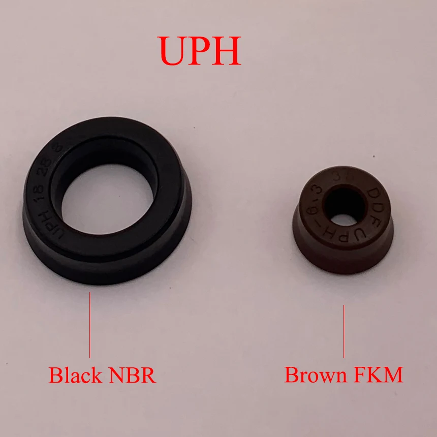 

UPH 300*332*24 300x332x24 Brown FKM FPM Black NBR Rubber Dustproof Groove Two U Lip Hydraulic Piston Rod O Ring Gasket Oil Seal